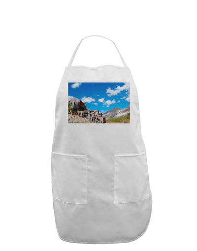 Colorado Landscape Ruins Adult Apron-Bib Apron-TooLoud-White-One-Size-Davson Sales