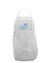 Swordfish Watercolor Adult Apron-Bib Apron-TooLoud-White-One-Size-Davson Sales