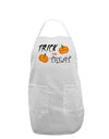 Trick or Treat Pumpkins Adult Apron-Bib Apron-TooLoud-White-One-Size-Davson Sales