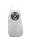 Blessed Yule Emblem Adult Apron by-Bib Apron-TooLoud-White-One-Size-Davson Sales