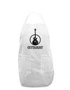 Guitarist Adult Apron-Bib Apron-TooLoud-White-One-Size-Davson Sales