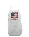 Remember - Veterans Adult Apron-Bib Apron-TooLoud-White-One-Size-Davson Sales