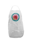 Watercolor Flower Adult Apron-Bib Apron-TooLoud-White-One-Size-Davson Sales