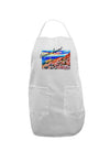 Colorado Mtn Sunset Bold WaterColor Adult Apron-Bib Apron-TooLoud-White-One-Size-Davson Sales