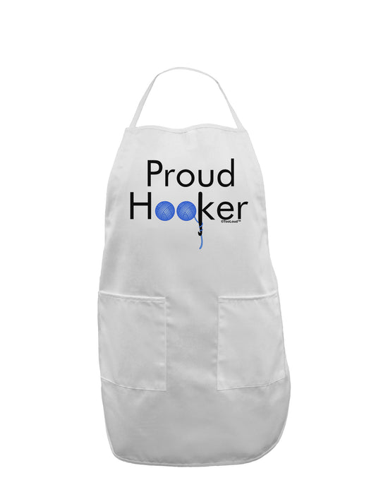 Proud Hooker Adult Apron-Bib Apron-TooLoud-White-One-Size-Davson Sales