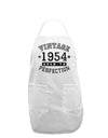 Vintage Birth Year 1954 Adult Apron-Bib Apron-TooLoud-White-One-Size-Davson Sales