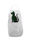 Happy St. Catty's Day - St. Patrick's Day Cat Adult Apron by TooLoud-Bib Apron-TooLoud-White-One-Size-Davson Sales