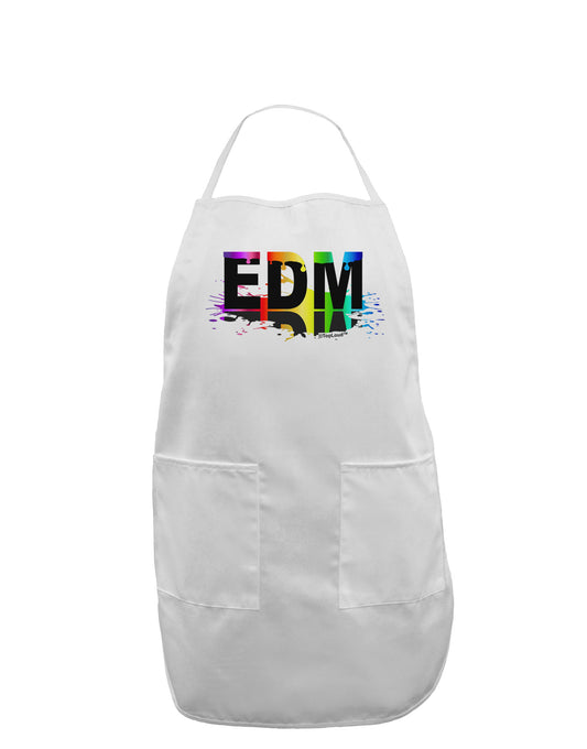Paint EDM Adult Apron-Bib Apron-TooLoud-White-One-Size-Davson Sales