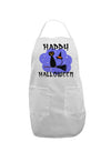 Witch Cat Adult Apron-Bib Apron-TooLoud-White-One-Size-Davson Sales