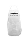 Here Zombie Zombie Zombie Bazooka Adult Apron-Bib Apron-TooLoud-White-One-Size-Davson Sales