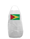 TooLoud Guyana Flag Adult Apron-Bib Apron-TooLoud-White-One-Size-Davson Sales