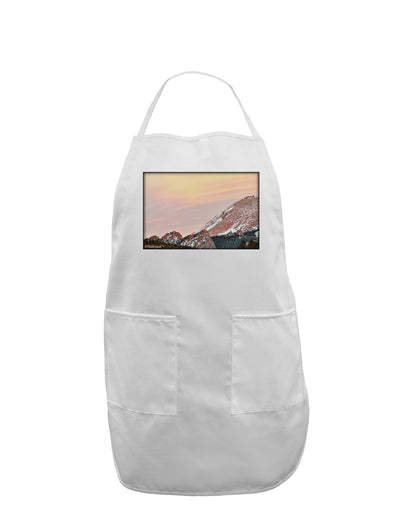 CO Sunset Cliffs Adult Apron-Bib Apron-TooLoud-White-One-Size-Davson Sales