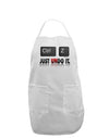 Ctrl Z Just Undo It Adult Apron-Bib Apron-TooLoud-White-One-Size-Davson Sales