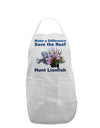 Save the Reef - Hunt Lionfish Adult Apron-Bib Apron-TooLoud-White-One-Size-Davson Sales