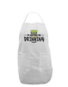 I'd Rather Be Drinking Adult Apron-Bib Apron-TooLoud-White-One-Size-Davson Sales