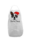 Santa Paws Christmas Dog Adult Apron-Bib Apron-TooLoud-White-One-Size-Davson Sales