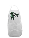 Jurassic Dinosaur Design 1 Adult Apron by TooLoud-Bib Apron-TooLoud-White-One-Size-Davson Sales