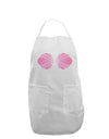 Easy Mermaid Costume Pink Shells - Halloween Adult Apron-Bib Apron-TooLoud-White-One-Size-Davson Sales