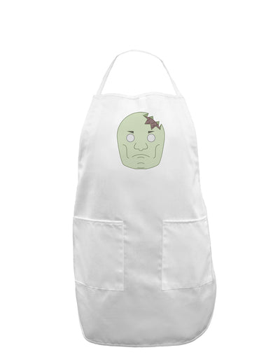 Irritated Zombie Adult Apron-Bib Apron-TooLoud-White-One-Size-Davson Sales