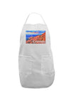 Colorado Mtn Sunset Soaked WaterColor Adult Apron-Bib Apron-TooLoud-White-One-Size-Davson Sales