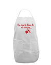 Tu Eres La Llave De Mi Corazon Adult Apron by TooLoud-Bib Apron-TooLoud-White-One-Size-Davson Sales