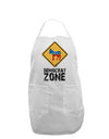 Democrat Zone Adult Apron-Bib Apron-TooLoud-White-One-Size-Davson Sales