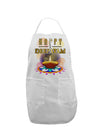 Happy Deepavali - Rangoli and Diya Adult Apron by-Bib Apron-TooLoud-White-One-Size-Davson Sales