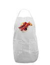 Lobster Plate Adult Apron-Bib Apron-TooLoud-White-One-Size-Davson Sales