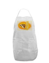 Watercolor Owl Moth Adult Apron-Bib Apron-TooLoud-White-One-Size-Davson Sales