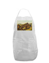 Arizona Mountains Watercolor Adult Apron-Bib Apron-TooLoud-White-One-Size-Davson Sales