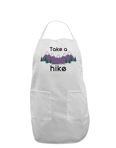 Take a Hike Adult Apron-Bib Apron-TooLoud-White-One-Size-Davson Sales