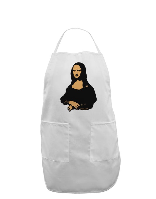 Mona Cutout Adult Apron-Bib Apron-TooLoud-White-One-Size-Davson Sales