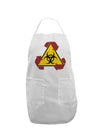 Recycle Biohazard Sign Adult Apron by TooLoud-Bib Apron-TooLoud-White-One-Size-Davson Sales