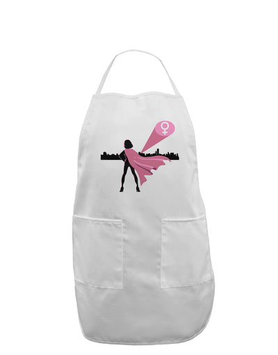 Girl Power Women's Empowerment Adult Apron by TooLoud-Bib Apron-TooLoud-White-One-Size-Davson Sales