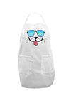 Kyu-T Face - Puppino Cool Sunglasses Adult Apron-Bib Apron-TooLoud-White-One-Size-Davson Sales