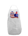 Rollin' With Ben Adult Apron-Bib Apron-TooLoud-White-One-Size-Davson Sales