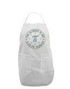 The Ultimate Pi Day Emblem Adult Apron by TooLoud