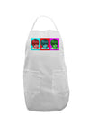 Extraterrestial Pop-art #2 Adult Apron by TooLoud-Bib Apron-TooLoud-White-One-Size-Davson Sales