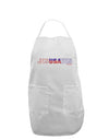 JesUSAves - Jesus Saves USA Design Adult Apron by TooLoud-Bib Apron-TooLoud-White-One-Size-Davson Sales