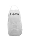 Grandpa Swag Text Adult Apron by TooLoud-Bib Apron-TooLoud-White-One-Size-Davson Sales