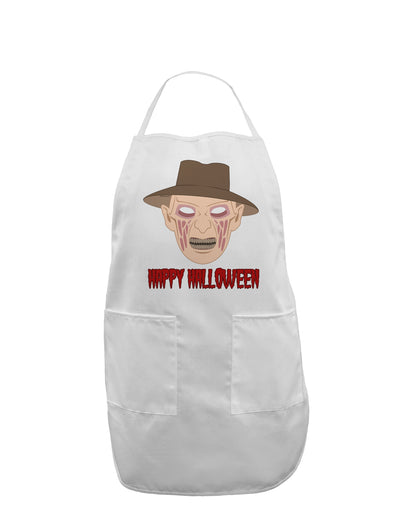 Scary Face With a Hat - Happy Halloween Adult Apron-Bib Apron-TooLoud-White-One-Size-Davson Sales