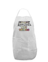 Collect Moments Not Things Adult Apron-Bib Apron-TooLoud-White-One-Size-Davson Sales