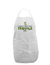 I Didn't Text You - Tequila Adult Apron-Bib Apron-TooLoud-White-One-Size-Davson Sales