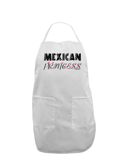 Mexican Princess - Cinco de Mayo Adult Apron by TooLoud-Bib Apron-TooLoud-White-One-Size-Davson Sales