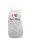 I Heart My Niece - Autism Awareness Adult Apron by TooLoud-Bib Apron-TooLoud-White-One-Size-Davson Sales