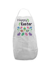 Happy Easter Design Adult Apron-Bib Apron-TooLoud-White-One-Size-Davson Sales