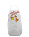 Happy Halloween Cute Candy Corn Adult Apron-Bib Apron-TooLoud-White-One-Size-Davson Sales