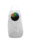 Rainbow Moon Adult Apron-Bib Apron-TooLoud-White-One-Size-Davson Sales