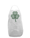 Celtic Knot Irish Shamrock Adult Apron-Bib Apron-TooLoud-White-One-Size-Davson Sales