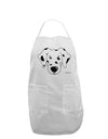 Cute Dalmatian Dog Adult Apron by TooLoud-Bib Apron-TooLoud-White-One-Size-Davson Sales